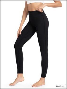 Tall Women's Leggings No Front Seam High Waist Yoga Pants 32" 34" 36" Inseam